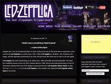 Tablet Screenshot of led-zepplica.com